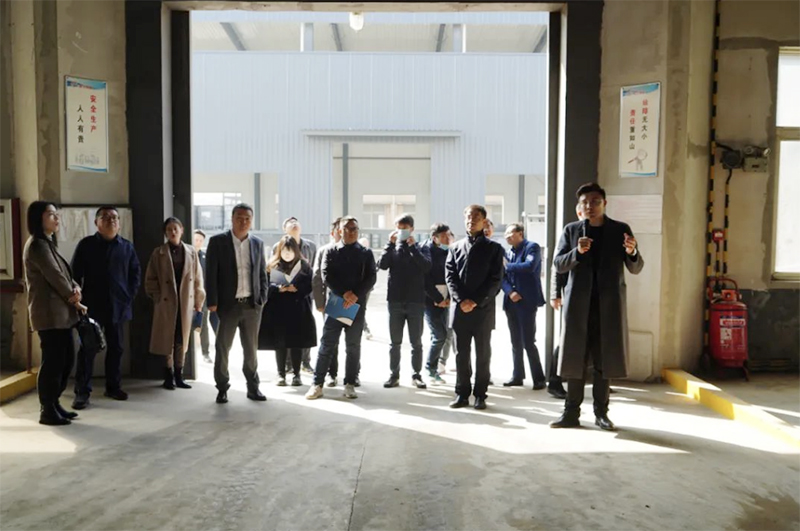 Entrepreneurs visit Ruixing Flame Retardant